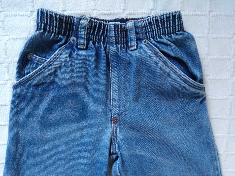 Calças Ganga Azuis C.F.K. Country For Kids 4 Anos 102cm