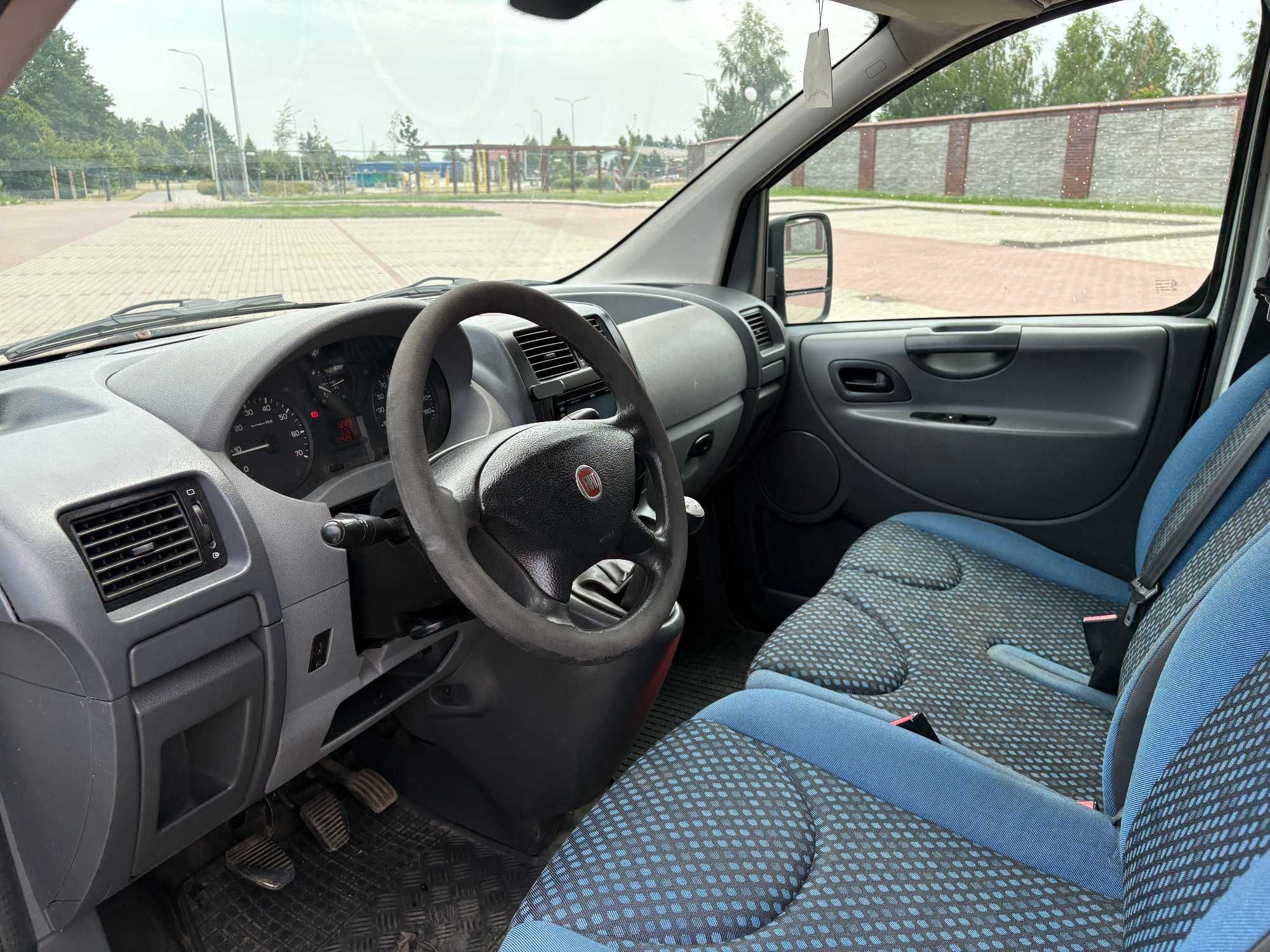 Fiat Scudo long 2.0hdi 120km. rok 2008 3 osobowy zarejestrowany klima