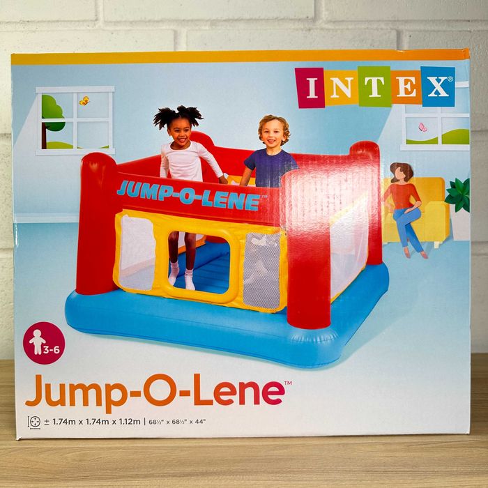 Дитячий надувний ігровий центр батут Intex Jump-O-Lene 48260