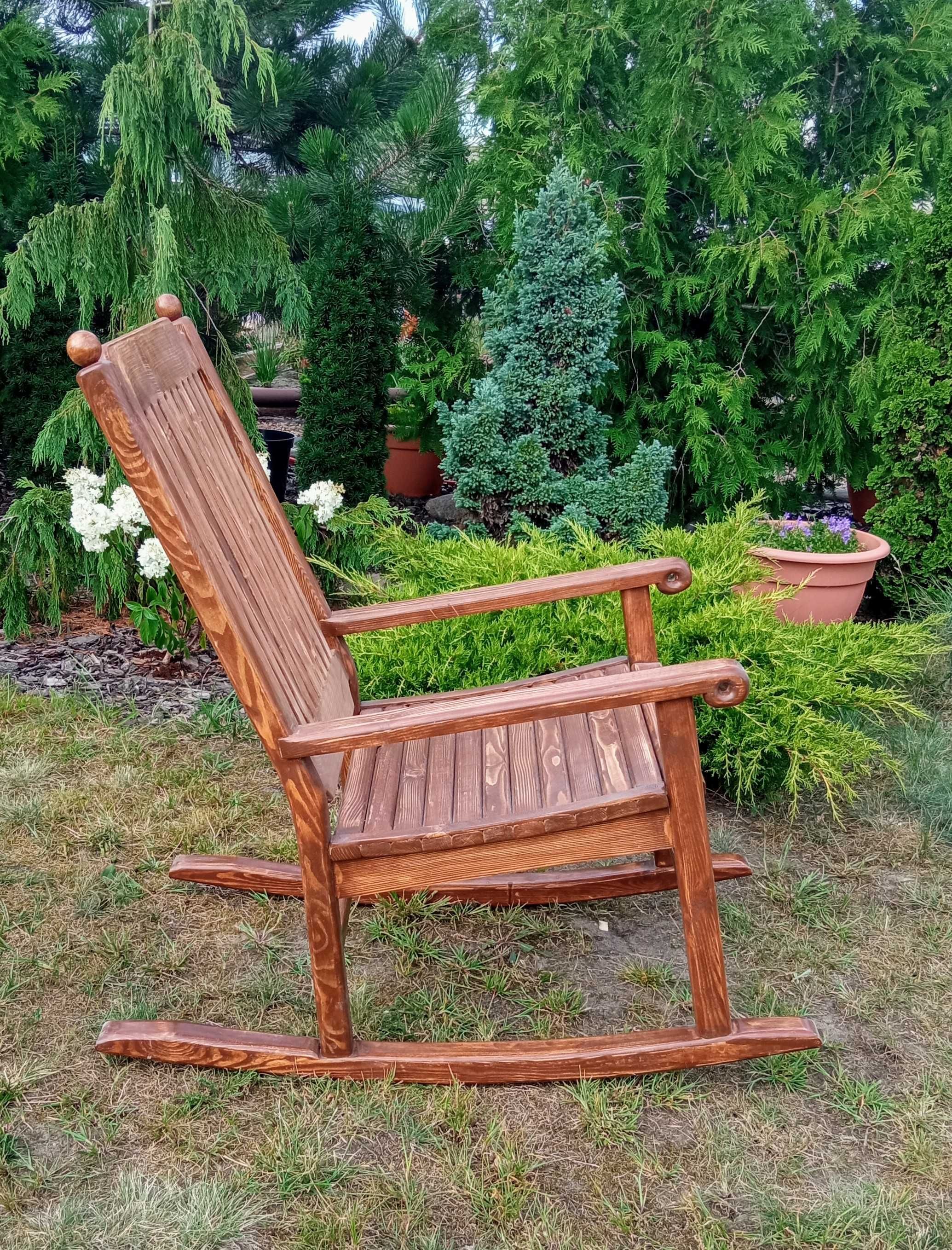 Fotele drewniane ogrodowe