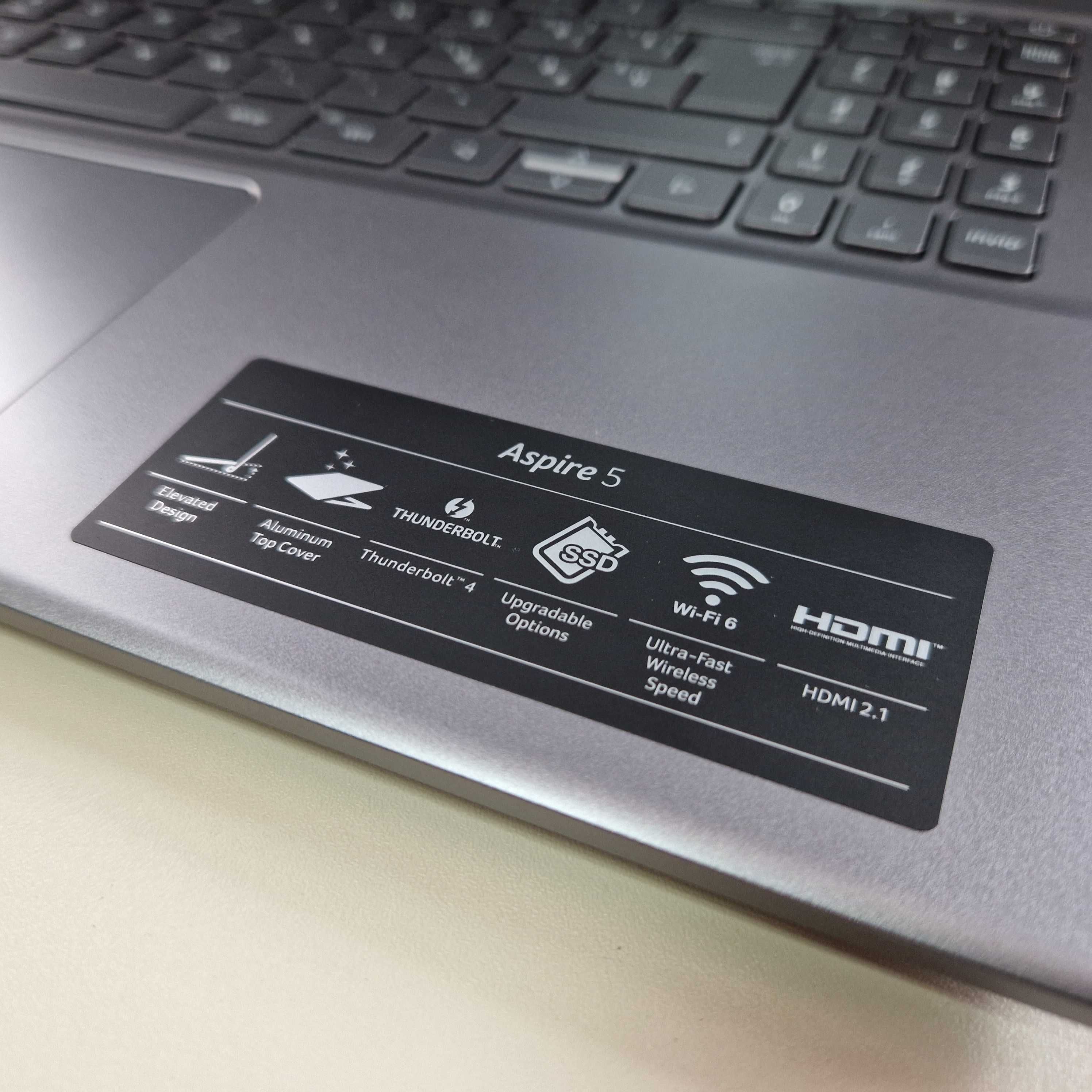 Laptop Acer Aspire 5 i5-12450H 16GB RAM 512 NVMe 15,6" FHD IPS Win10