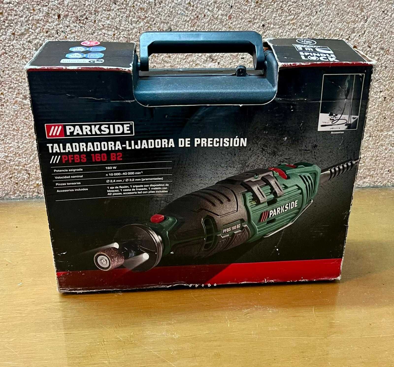 Ferramenta Multifunções Parkside – Lixadora e Furadora de Precisão