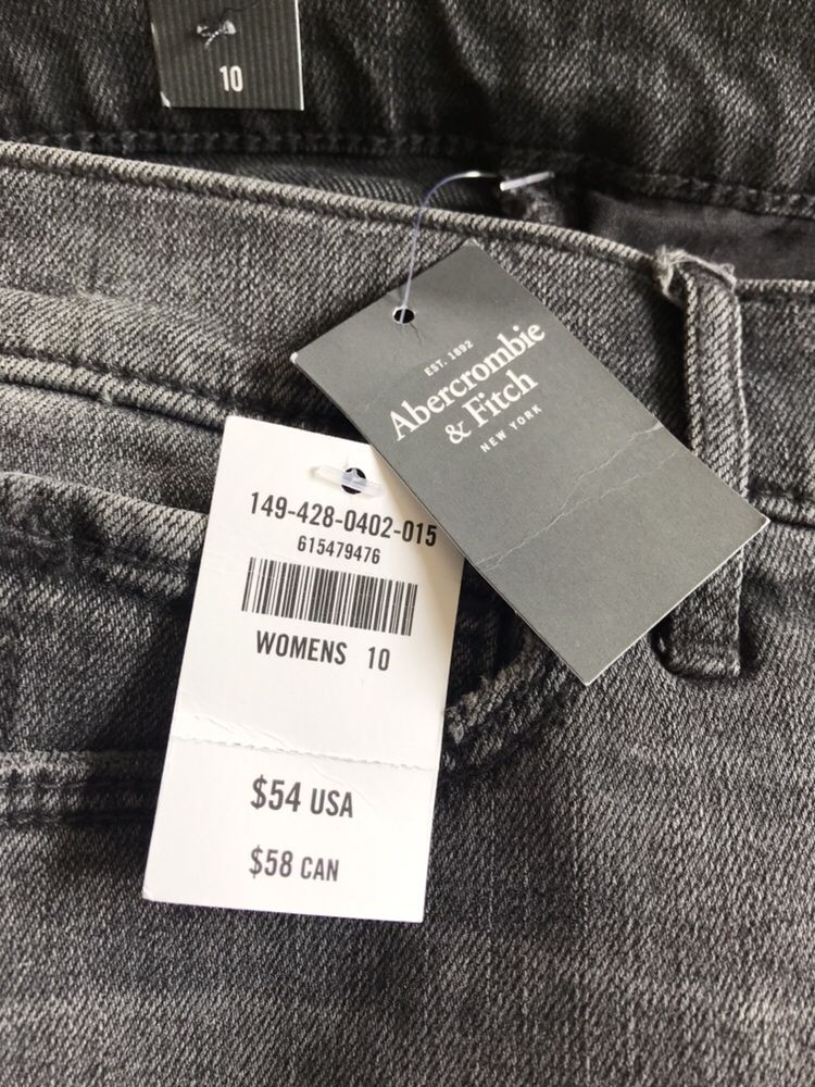 Szorty jeansowe Abercrombie & Fitch rozmiar 30
