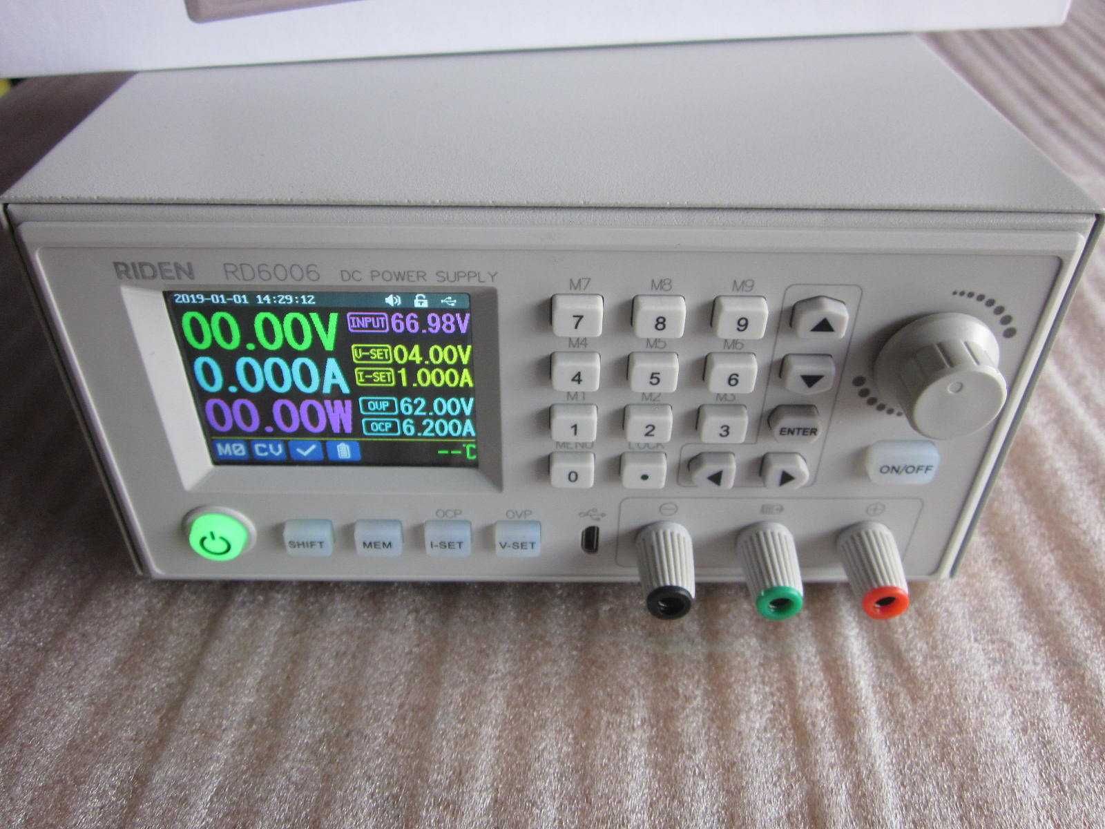 Лабораторний блок живлення RIDEN RD6006W 60V 6A wifi зарядне