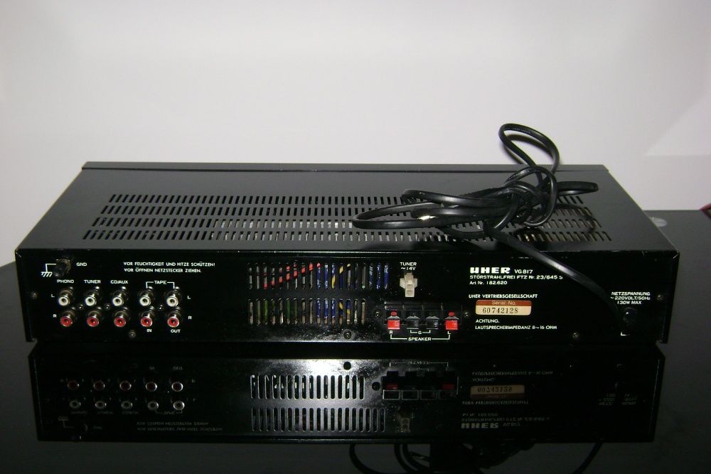UHER VG 817 Wzmacniacz stereo hi-fi full bass loudness Wysyłka