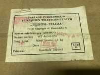 PRL-Aparat telefoniczny Aster Telkom-Telcza bez tarczy.