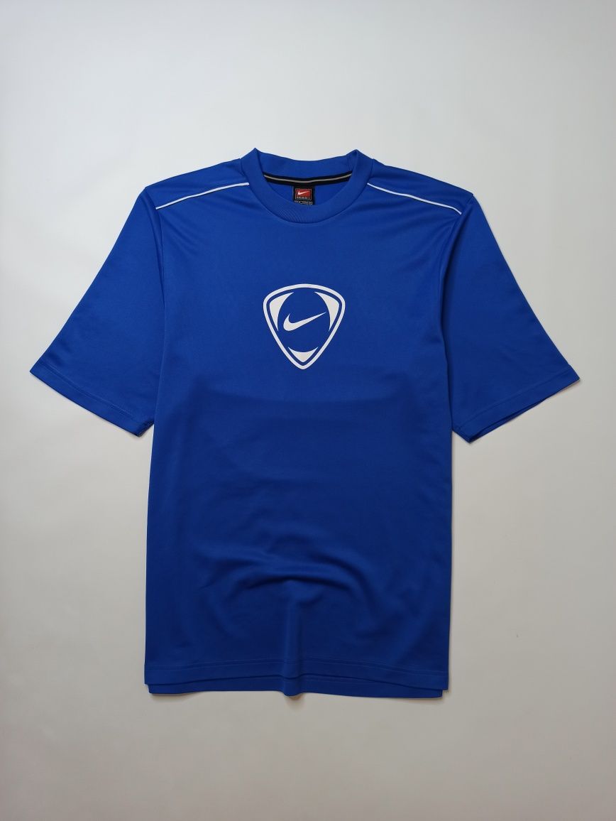 Футболка мужская Nike винтажная синяя Размер - L