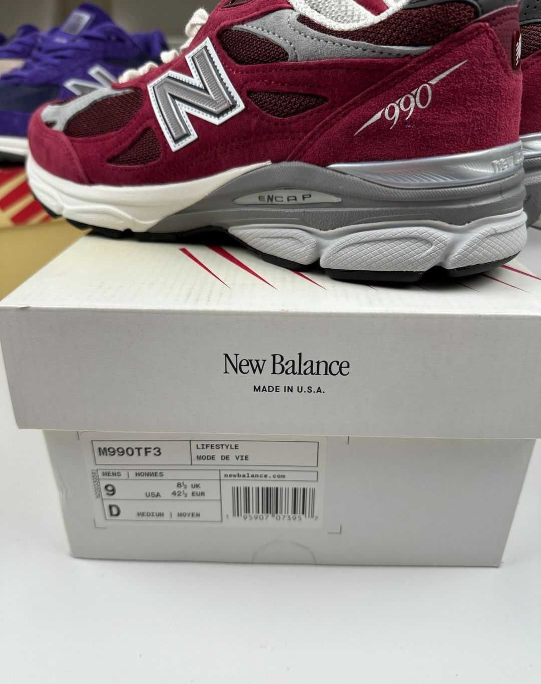 › Кросівки NEW BALANCE 990 V3 Made in USA | 42,5 | Оригінал!