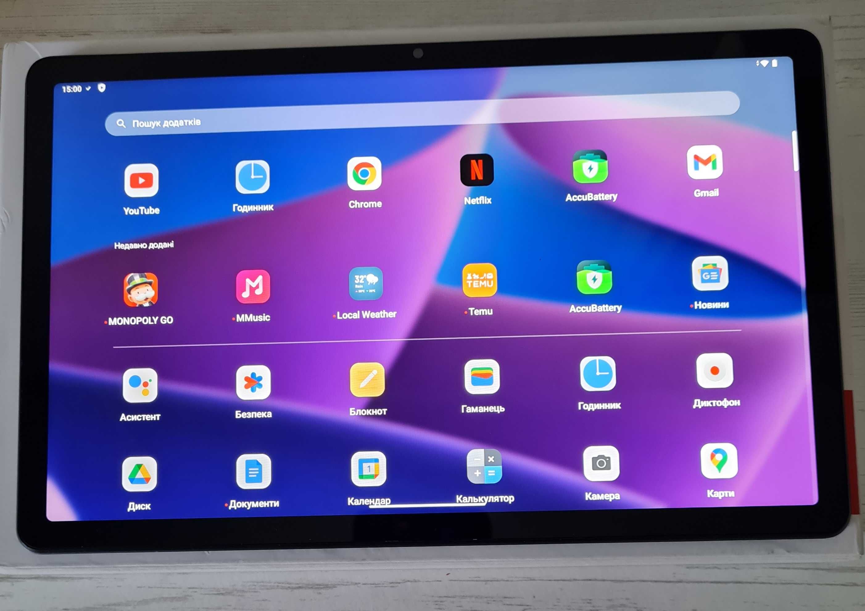 Lenovo Tab M10 Plus TB128FU 4/64Gb 10.6 Android 13 Snapdragon 680