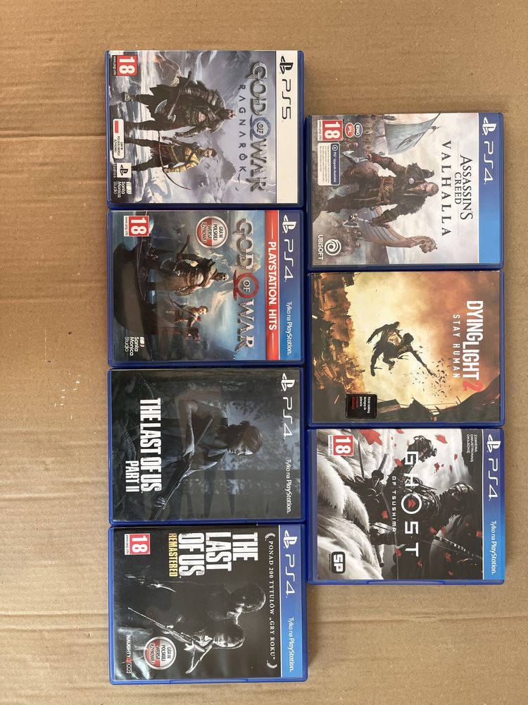 Gry na sprzedaz ps4 ps5 PILNE