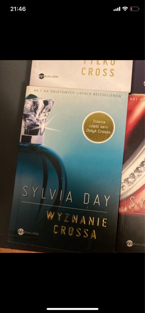 Sylvia day dotyk crossa cala seria