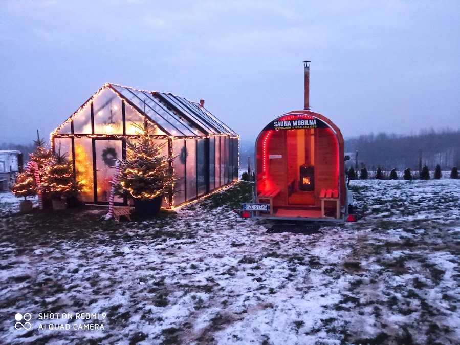 Sauna Mobilna do wynajęcia na wynajem