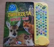Zwierzęta wokół nas Książka dźwiękowa