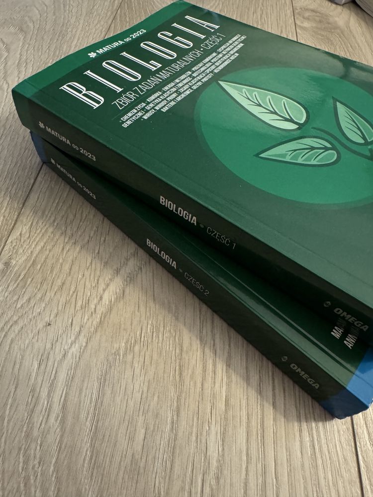 Biologia - Zbiory zadań maturalnych - Omega - 3 części