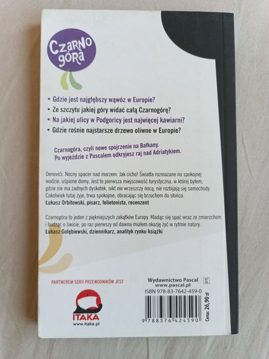 Czarnogóra Pascal lajt Itaka