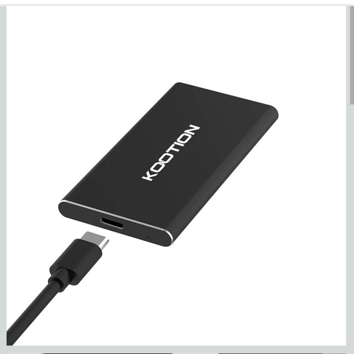KOOTION Zewnętrzny przenośny dysk SSD 250 GB USB 3.1 typu C