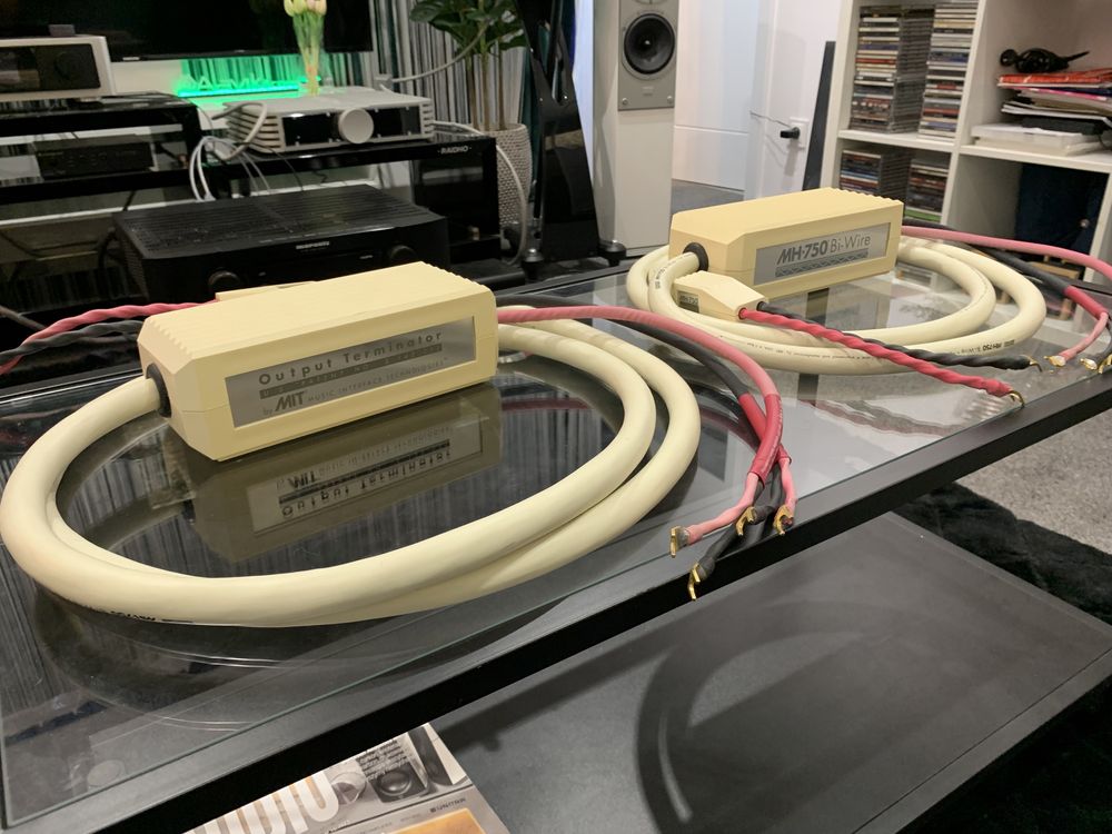 Kable Głośnikowe Hi-End MIT MH-750 Bi-Wire 2x3m Bardzo wysoki model