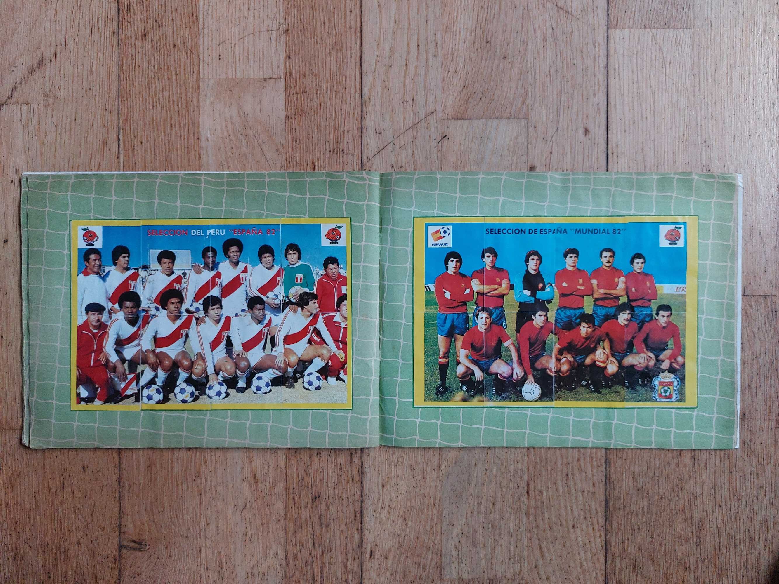 Caderneta de cromos "Vamos al Mundial - Espanha 82" - Completa