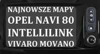 Karta Mapa 2023/2024 Opel Navi 80 Intellilink Vivaro Movano