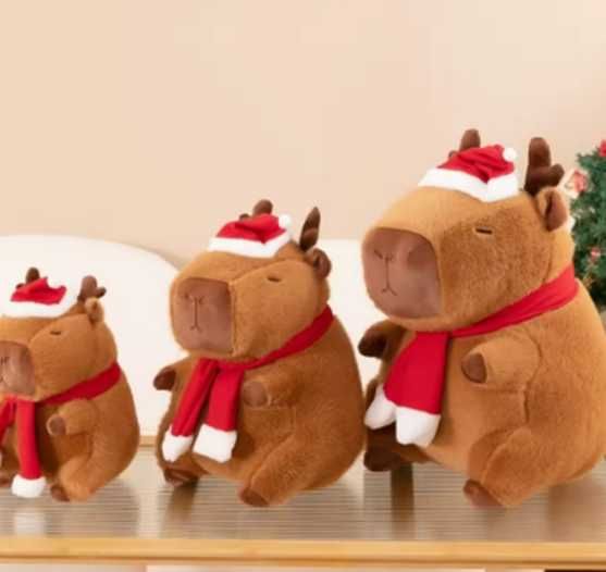 Іграшка-новорічна. Капібара. Велика .30см. ЯКІСТЬ.