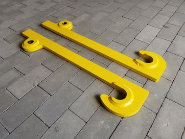 Mocowanie JCB Q Fit ładowarka, łyżka, widły, adapter, haki, uszy, pług