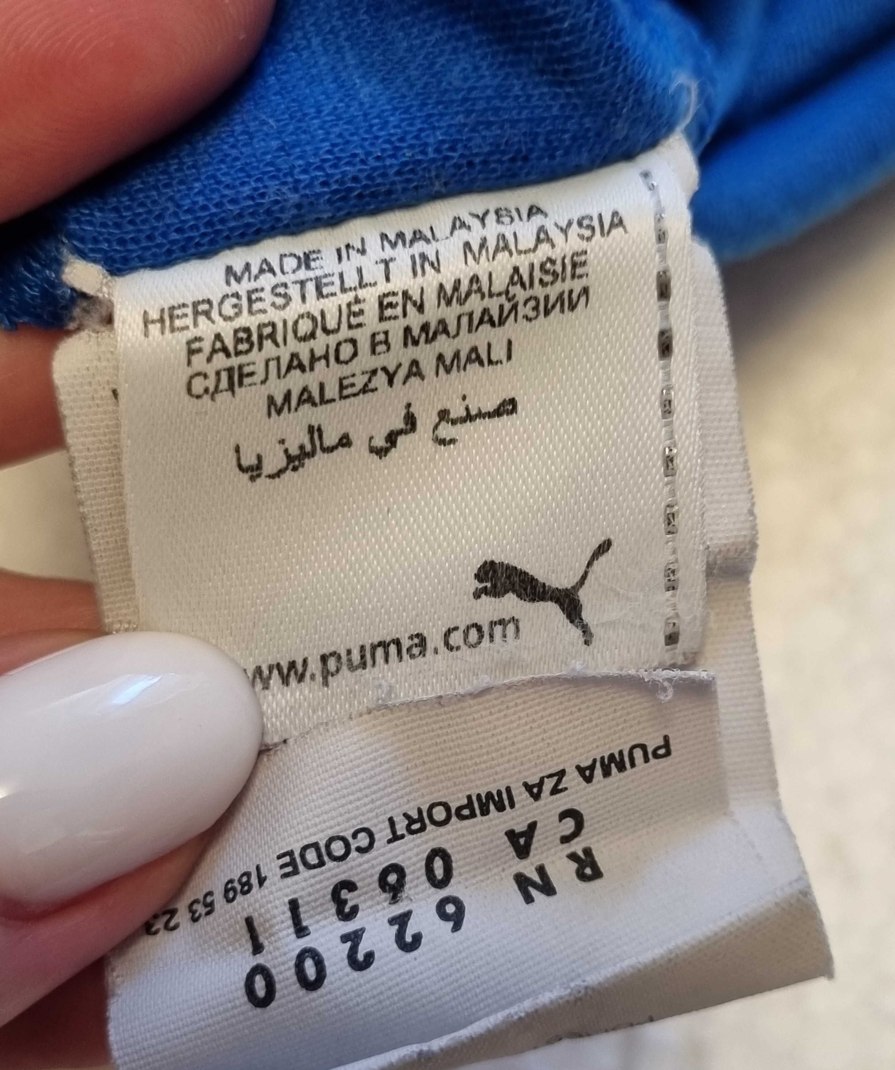 Спортивная кофта Puma, Пума оригинал, синий цв. Размер М