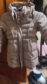 Пуховик-пальто зимове для дівчинки
