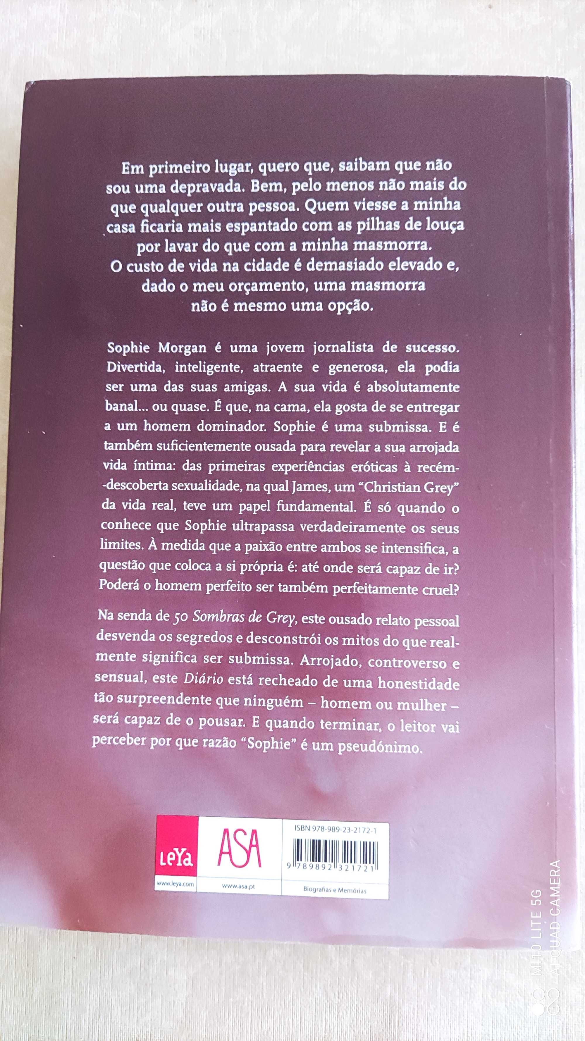 Diário Secreto de Uma Mulher - Sophie Morgan - portes incluídos