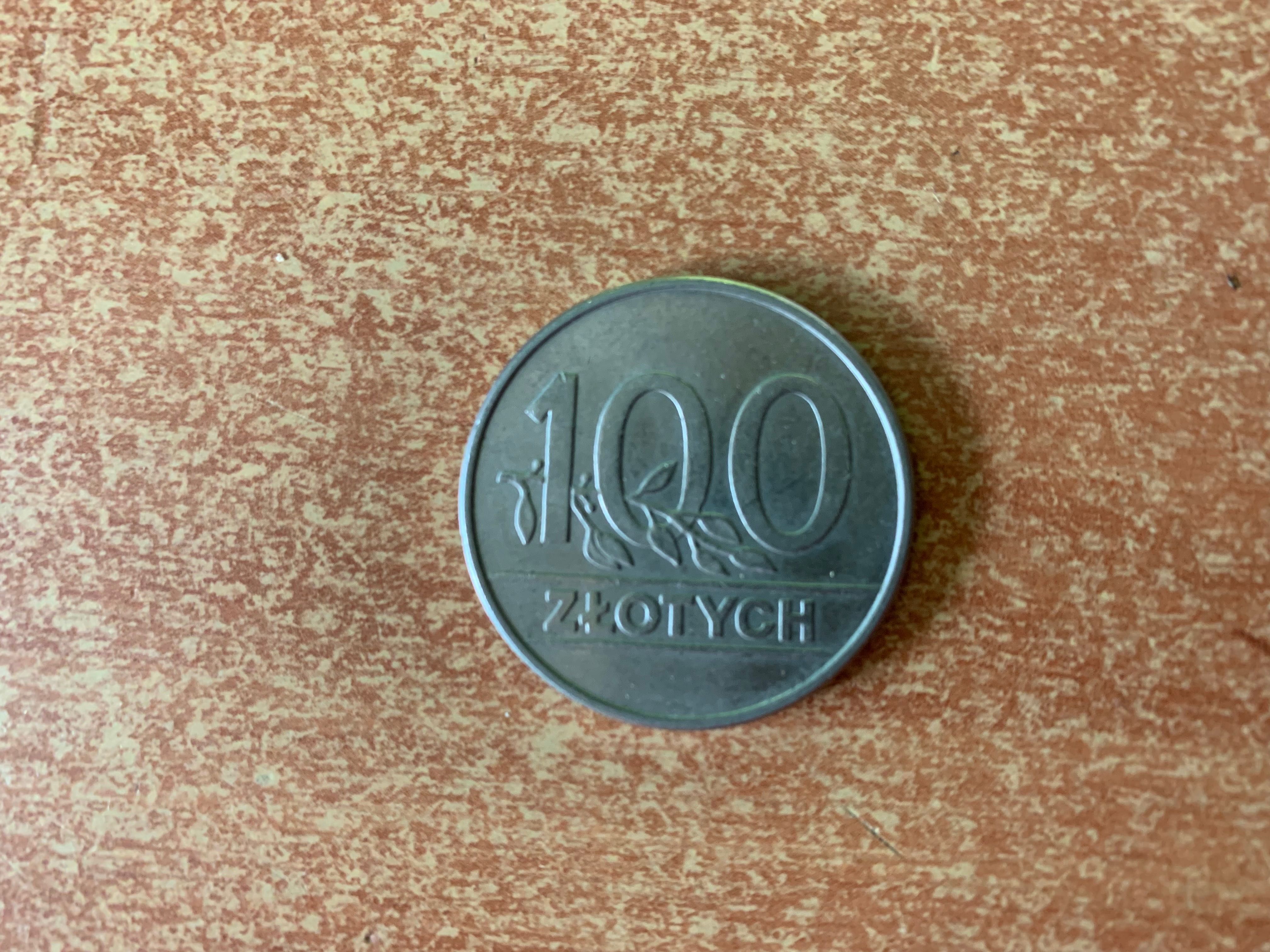 Moneta 100 zł 1990 r