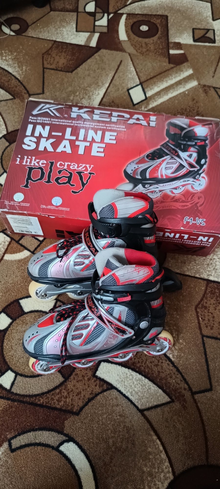 Продам фирменные ролики Kepai in -line skate 39-42