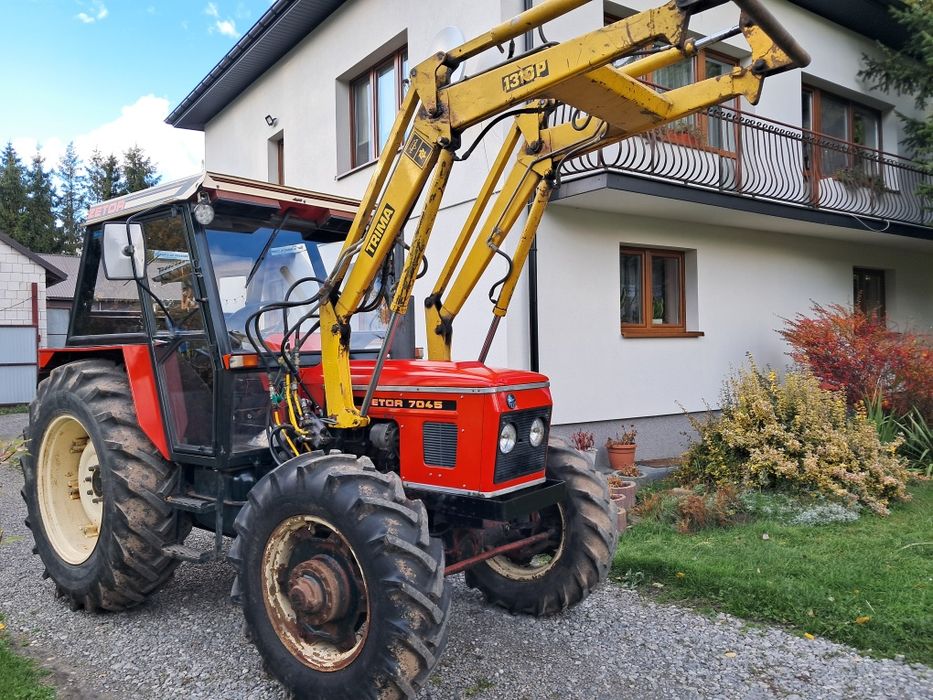 Sprzedam Zetor 7045 z ładowaczem