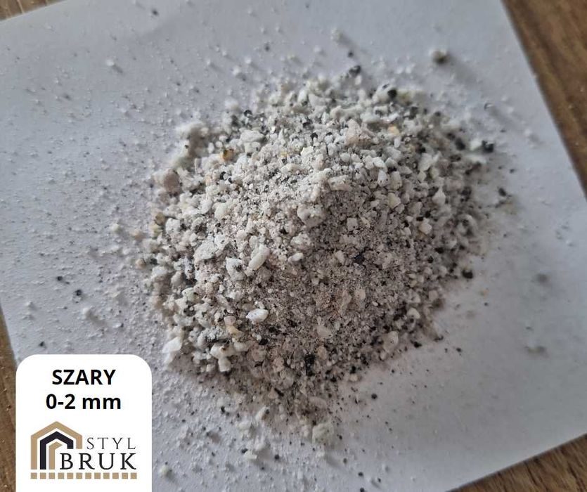 Kruszywo fugowe 0-2 mm szare, beżowe, czarne | Zasypka do kostki
