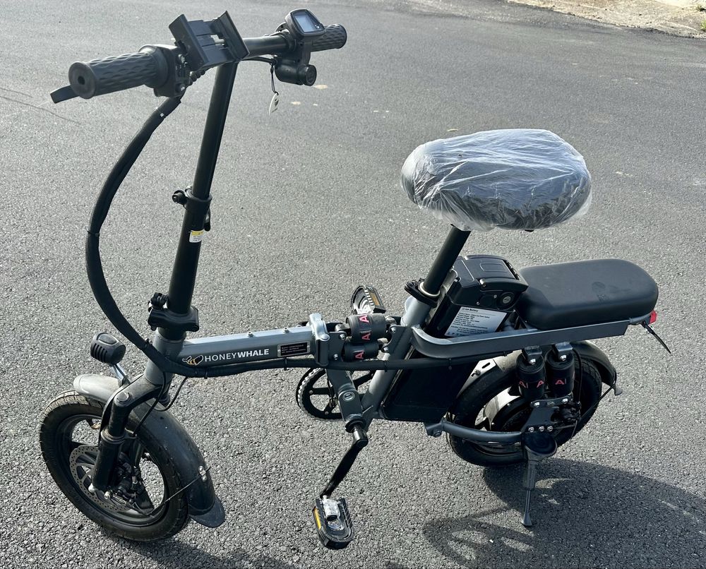 Bike eletrica top , freio a disco frete e traseira