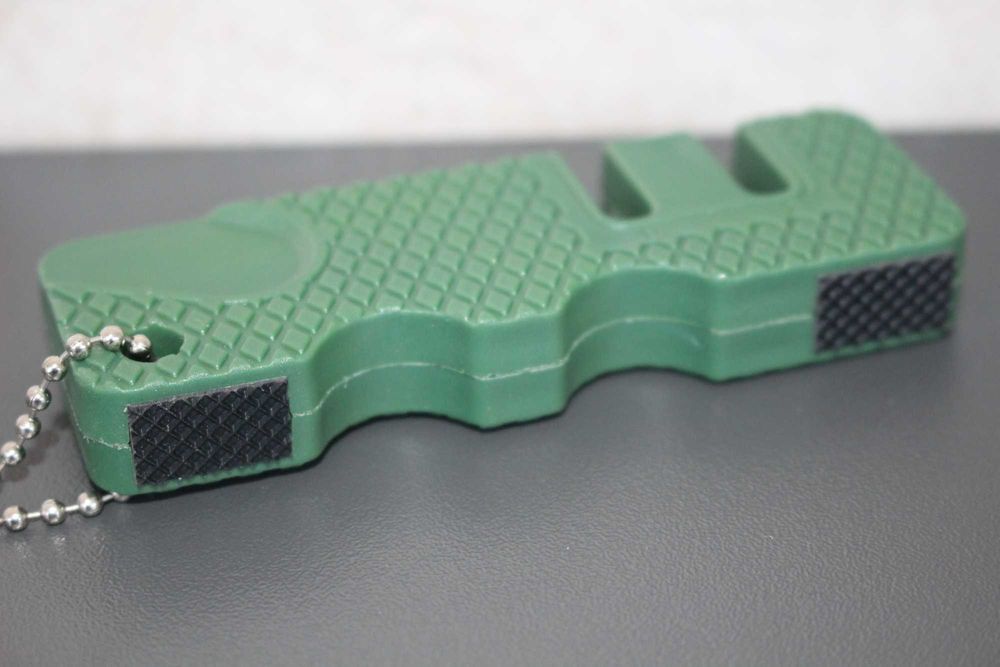 Точилка, точило для кухоних, туристичних ножів 2в1 вольфрам + кераміка