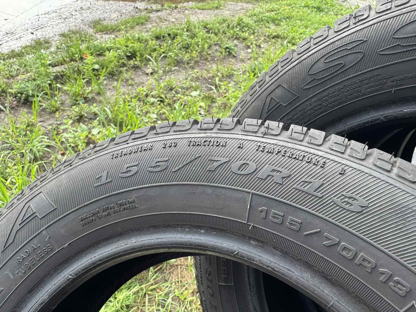 Літні шини Debica 155/70 R13