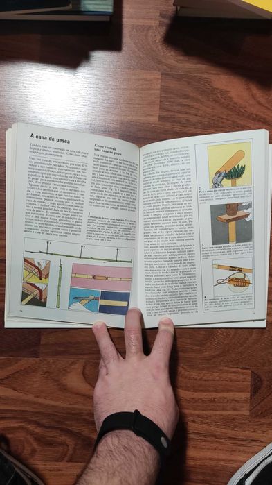 Livro "A Caça e a Pesca - Faça Você Mesmo" R. Grassi e R. Marcenaro
