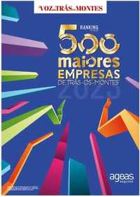 500 Maiores Empresas de Trás-os-Montes 2023