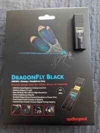 Przetwornik C/A DragonFly Black - wzmacniacz i przedwzmacniacz sluch.