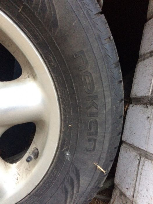Oryginalne Felgi Land Rover Freelander 16 +Opony Zimowe Nokian
