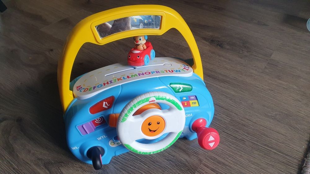 Sprawna kierownica szczeniaczka FISHER-PRICE 6M+