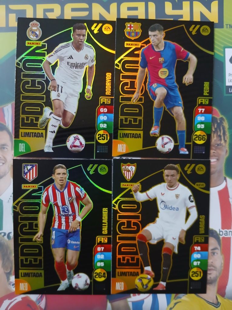Panini LaLiga  2025 Limited Edition  Edition Limitada 4 szt