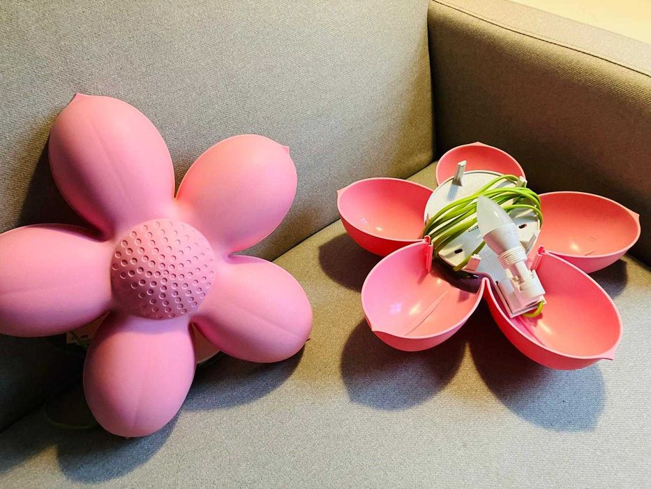 Lampka IKEA dla dzieci - kwiatek