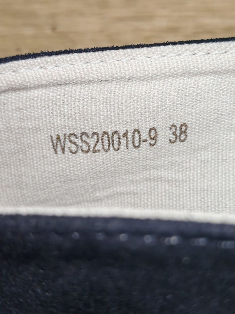 Nowe buty espadryle slip on trampki brokat brokatowe błyszczące błysk
