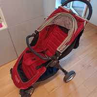 Wózek spacerowy BABY JOGGER CITI MINI 4W, kolor Crimson/Gray