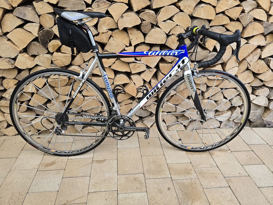 Wilier Triestina Lampre Campagnolo Record carbon tytan Mavic r55
