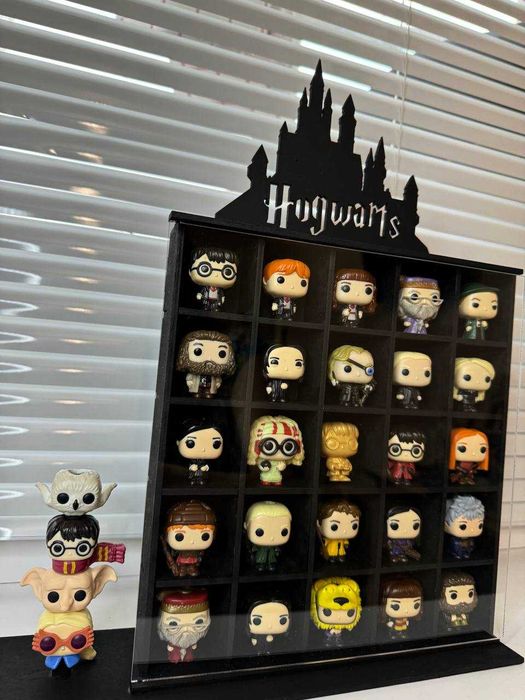 Поличка на 25 фігурок Kinder Joy Funko pop Гаррі Поттер