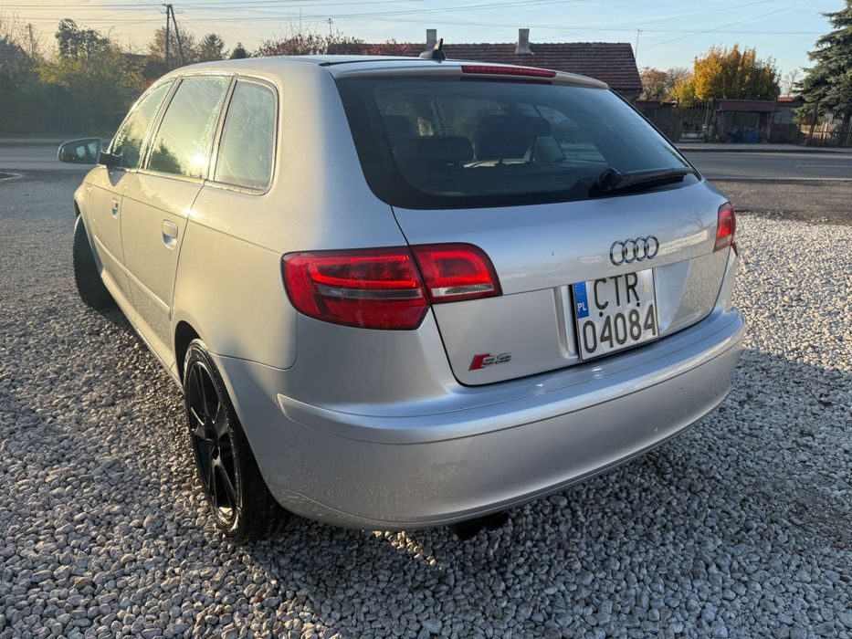 AUDI A 3 8P Automat 200ps Panoramadach+szyberdach Alu