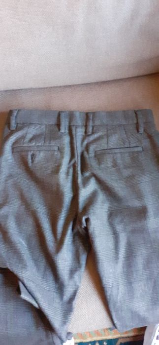 Calças de xadez fino nº 36/38