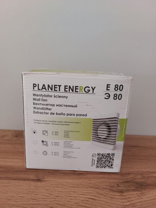 Wentylator ścienny 80 PLANET ENERGY