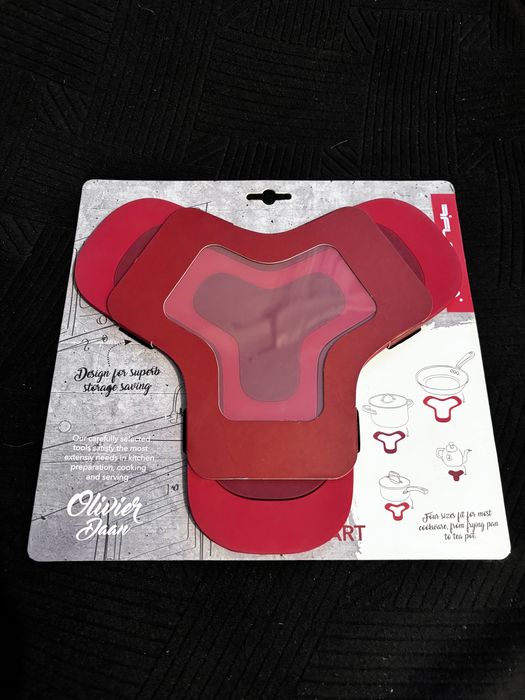 Podkładka pod garbek Florina 4 elementy silikon